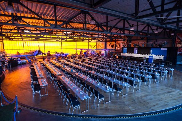 21. Landesdelegiertenversammlung am Flughafen