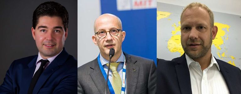 Foto: von links Michael DiFiglia, Ralf Schhwarzkopf, Andrew Voigt